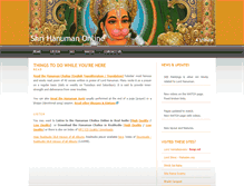 Tablet Screenshot of hanuman.com